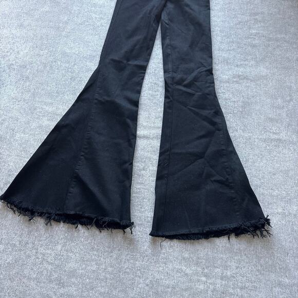 NWT Show Me Your Mumu Black Kick Flare Jeans - Picture 3 of 5